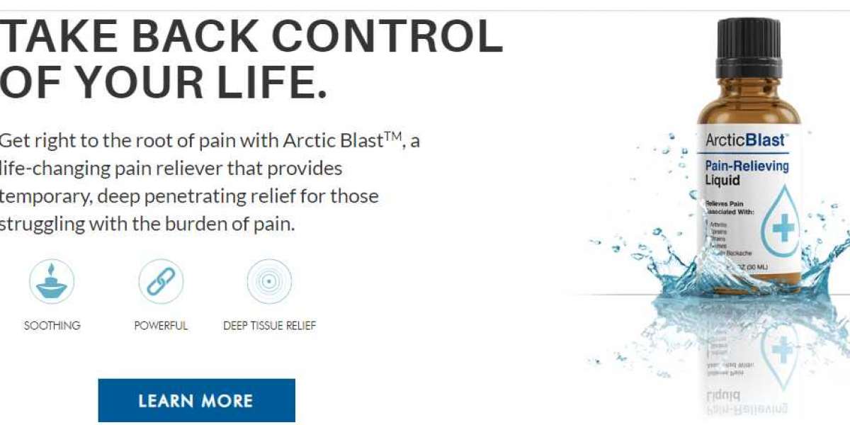 Arctic Blast Pain Relieving Liquid: Natural Pain Relievers Formula