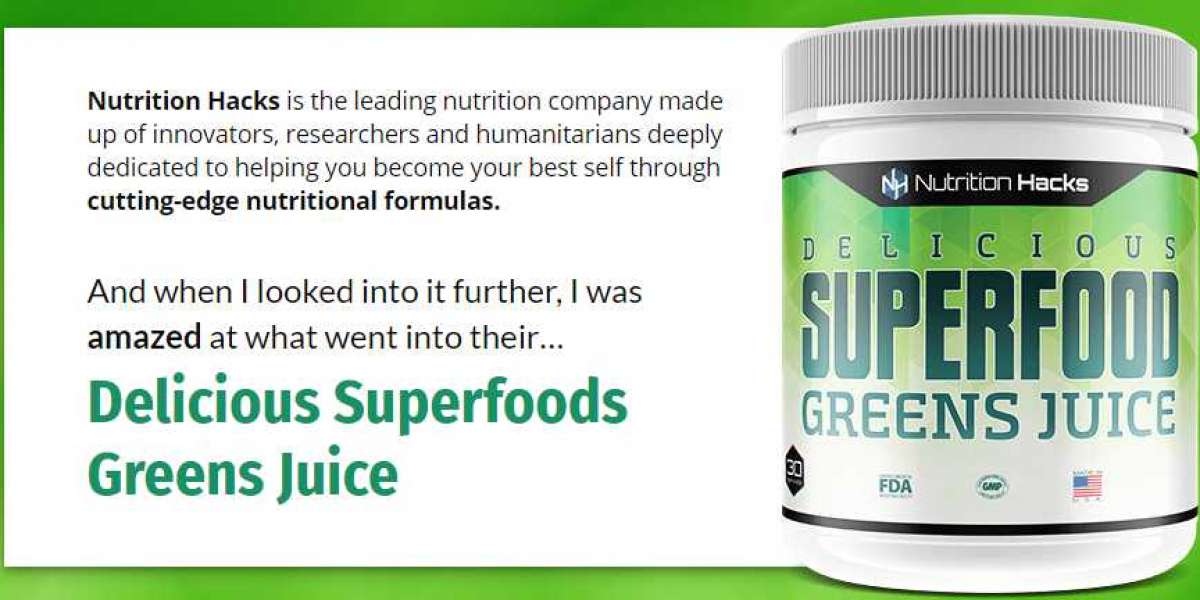 Superfood Greens Juice - Feel Energized, Reduce Fatigue And Reinvigorate