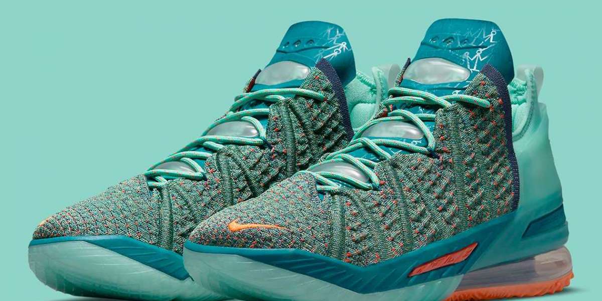 CQ9283-300 Nike LeBron 18 "We Are Family" will be released on June 5