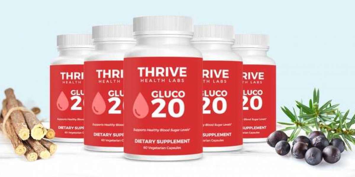 Gluco 20 |Gluco 20 Thrive Health Labs| Official Store!