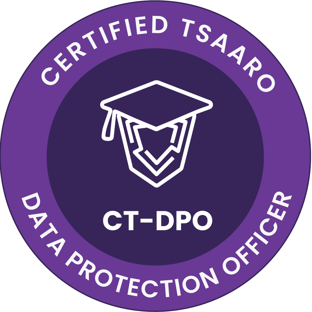 CT DPO Foundation - Certified Data Protection Officer - DPO Certification - Tsaaro Academy