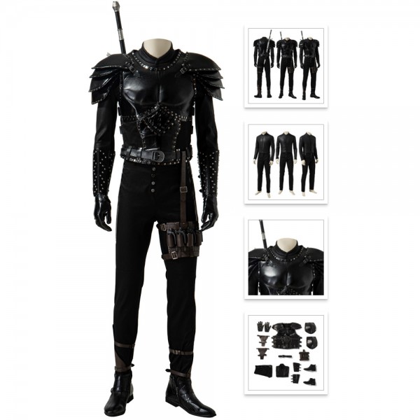 2021 Geralt Costume The Witcher 2 Assassins of Kings Cosplay Suit - Champion Cosplay