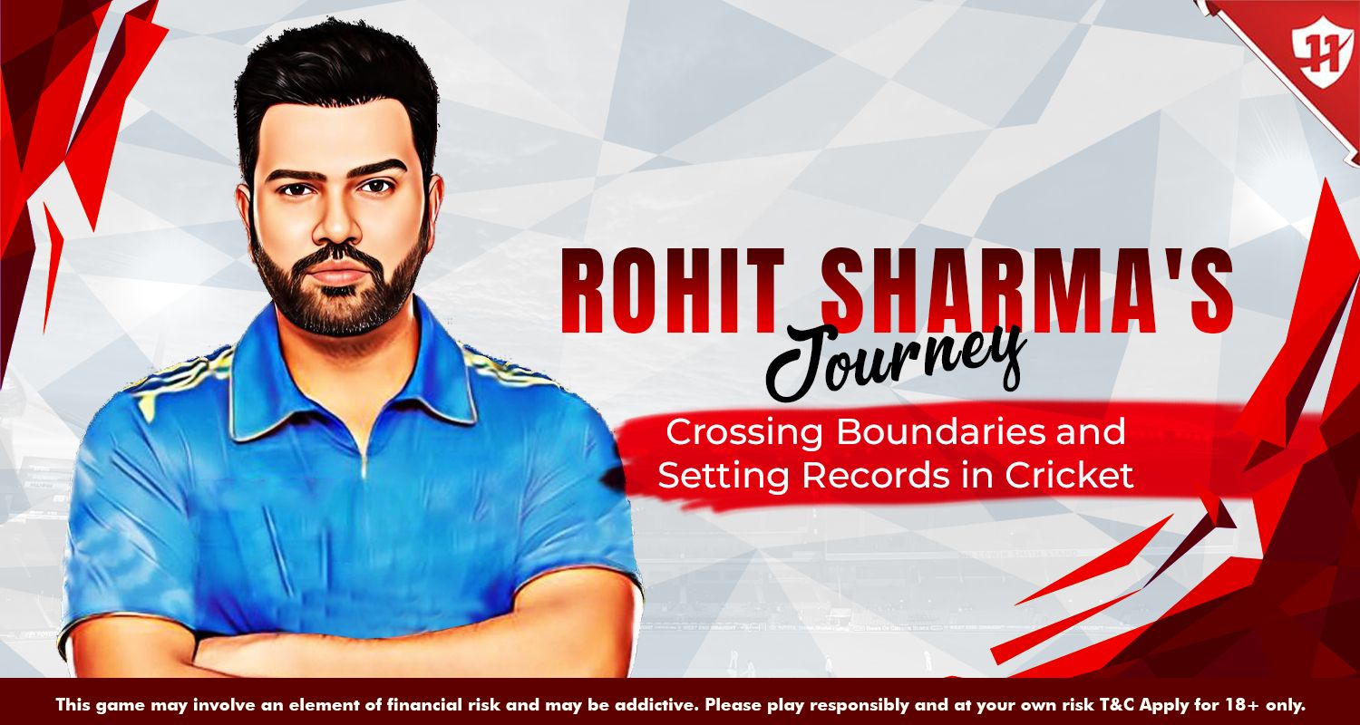 Rohit Sharma's Journey: Crossing Boundaries And Setting Records In Cricket - Vision11 Blog