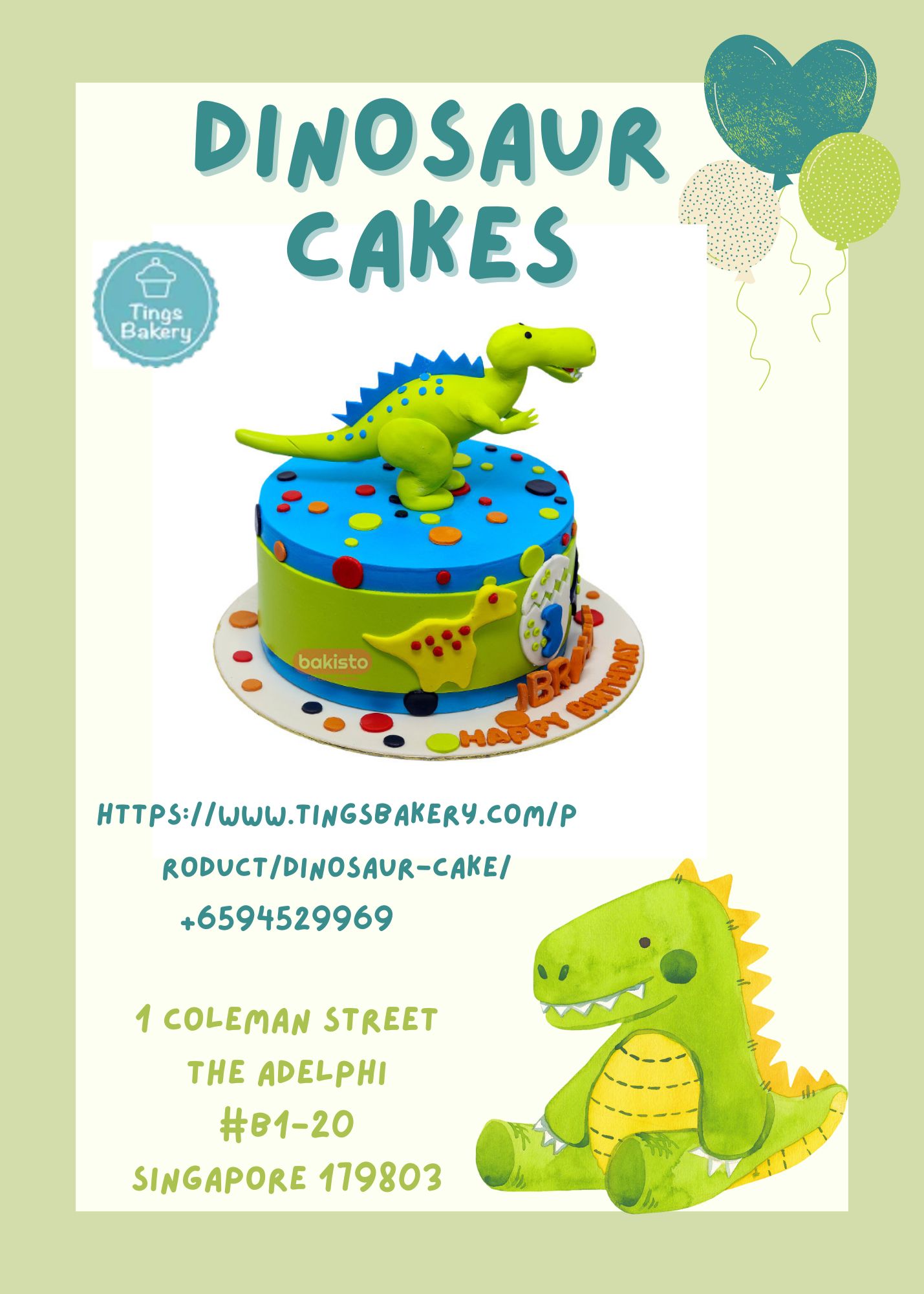 Quick & Easy to Make Dinosaur Cake to Surprise Your Kiddo - PenCraftedNews