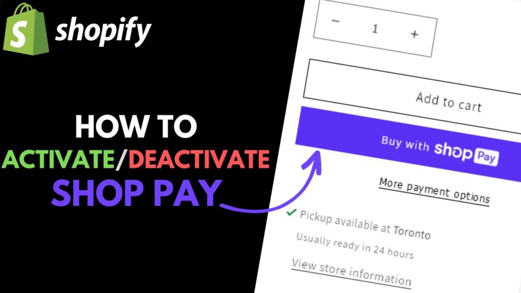How to Activate or Deactivate 'Shop Pay' in Shopify - Best eComm Advice