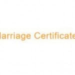 Marriage Certificate Profile Picture